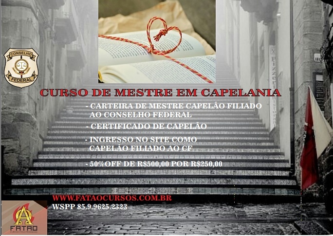 MESTRE EM CAPELANIA CRISTÃ